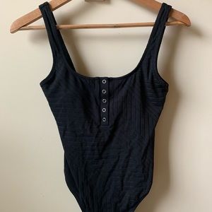 Aerie Swim Black One Piece Size S